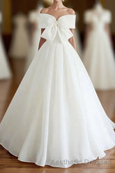 White Sweetheart Long Evening Prom Dresses, White Formal Dresses