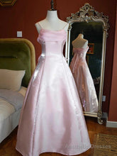 Pink Vintage Fairycore Shimmering Satin Spaghetti Straps Gown Princess Dress