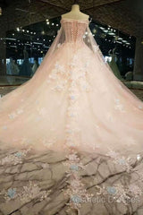 A Line On & Off Shoulder Dresses | V Neck Floor Length Lace Gown Girls Wear Evening Prom Dresses