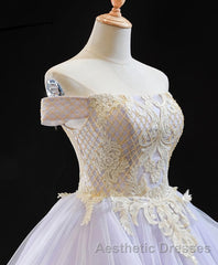 Purple Tulle Lace Long Evening Prom Gown Lace Tulle Long Evening Prom Dresses