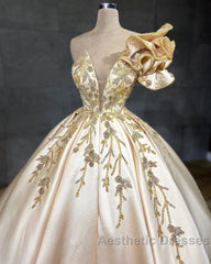 Classy Long A-Line Sweetheart Crystal Satin Ruffles Wedding Dresses