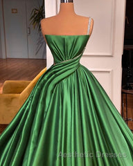 Fabulous Long A-line One shoulder Sleeveless Evening Prom Dresses