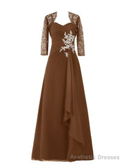 Latest Spaghetti Straps Floor-Length Beading Mother of the Bride Dress