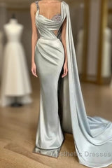 Luxury Evening Dresses Sheath Sweetheart Floor Length Beaded Long Turkey Dubai Saudi Arabic Evening Gown Evening Prom Dresses
