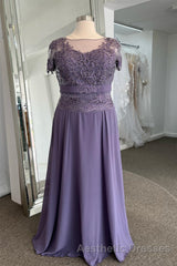 Illusion Neck Sweetheart Sleeves Beaded Appliques Long Formal Dresses with Sash