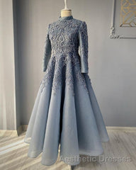 Royal blue Evening Prom Dresses lace Beaded Evening Prom Dresses,Wedding Party Dresses