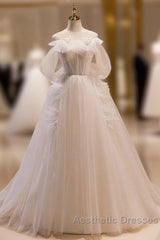 Unique And Noble Ivory Sleeveless Off Shoulder Ball Dresses Ivory Sheer Thin Shoulder Strap With Backless Strap Evening Prom Dresses