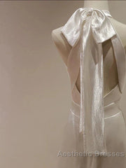 Weitese Formal WomenS Dresses White Halter Light Wedding Dresses Bride Dresses Fishtail Evening Dresses Evening Prom Dresses Stores